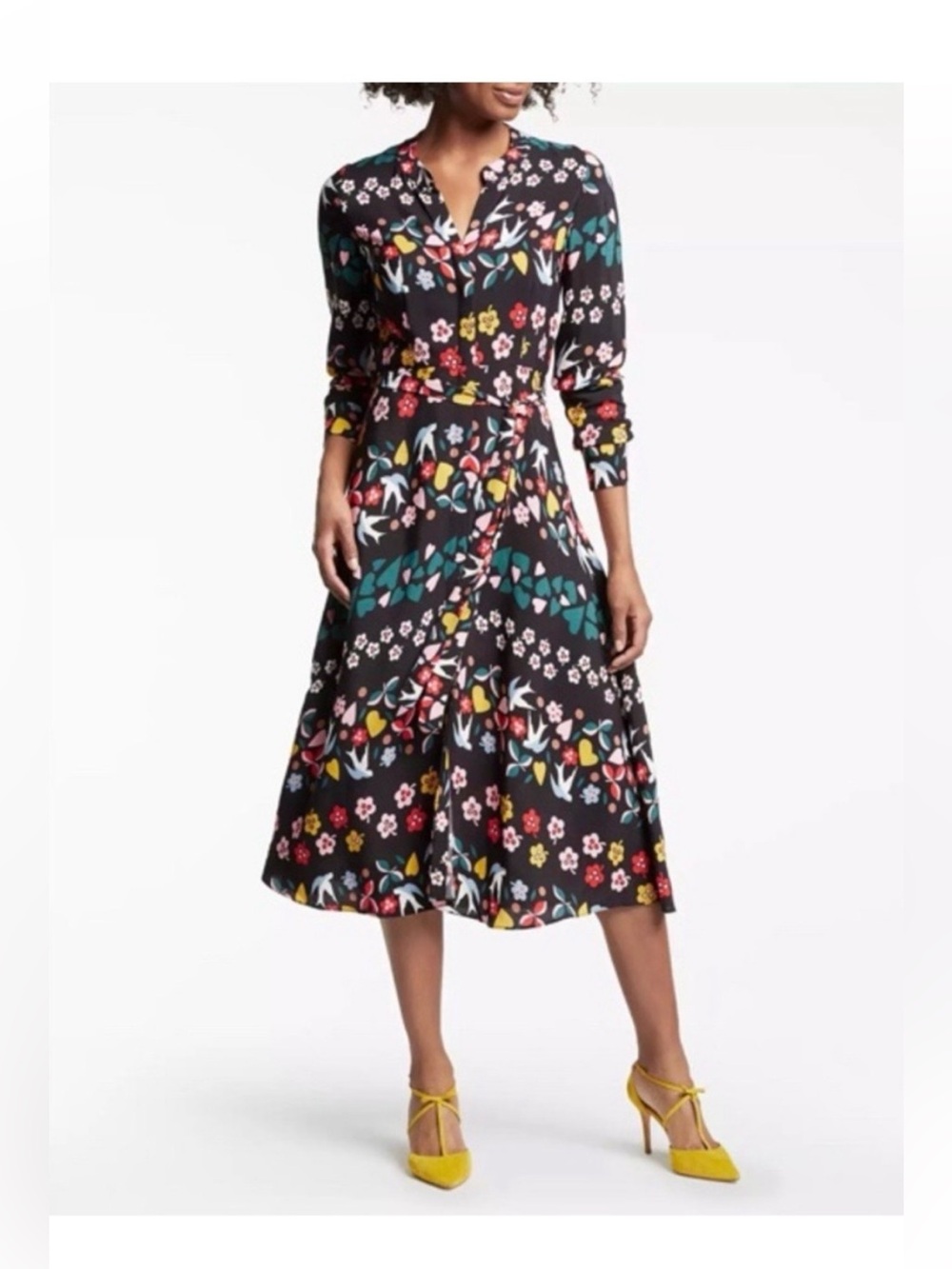 NWOT RARE Boden Folklore Dress Sz 6 B136